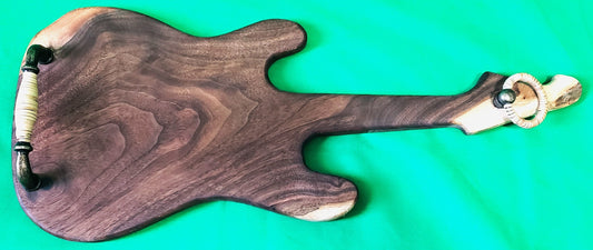 Guitar Shaped Charcuterie Board w Novelty Handles