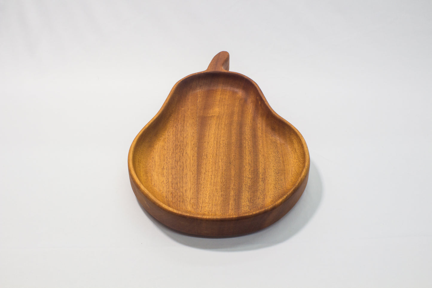 Solid Wood Dessert Plate (Ebony Wood)